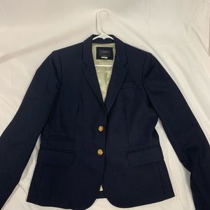 Navy J. Crew Schoolboy Blazer
